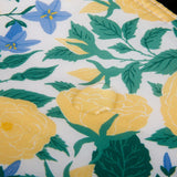 Eco Chic Eco Chic Lightweight Foldable Lunch Bag Yellow Flowers