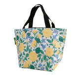 Eco Chic Eco Chic Lightweight Foldable Lunch Bag Yellow Flowers