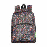 Eco Chic Eco Chic Lightweight Foldable Mini Backpack Ditsy