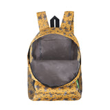 Eco Chic Eco Chic Lightweight Foldable Mini Backpack Monkeys