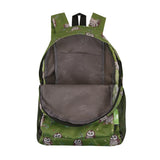 Eco Chic Eco Chic Lightweight Foldable Mini Backpack Tawny Owl