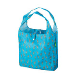 Eco Chic Blue Eco Chic Lightweight Foldable Reusable Shopping Bag Deer