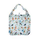 Eco Chic Eco Chic Lightweight Foldable Reusable Shopping Bag Garden Birds