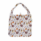 Eco Chic Eco Chic Lightweight Foldable Reusable Shopping Bag Music