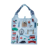 Eco Chic Eco Chic Lightweight Foldable Reusable Shopping Bag New London
