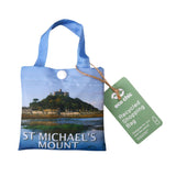 Eco Chic Eco Chic Lightweight Foldable Reusable Shopping Bag St Michael's Mount