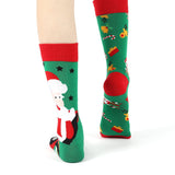Eco Chic Eco Chic Organic Cotton Christmas Socks Candy Cane