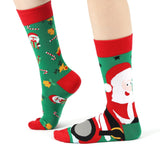Eco Chic Eco Chic Organic Cotton Christmas Socks Candy Cane