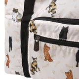 Eco Chic Beige Eco Chic Recycled Cabin Holdall Bag Beloved Cats