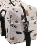 Eco Chic Beige Eco Chic Recycled Cabin Holdall Bag Beloved Cats