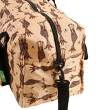 Eco Chic Beige Eco Chic Recycled Cabin Holdall Bag Giraffes