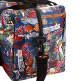 Eco Chic Navy Eco Chic Recycled Cabin Holdall Bag Great Britain