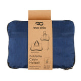 Eco Chic Blue Eco Chic Recycled Cabin Holdall Bag Midnight Blue