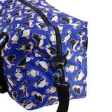 Eco Chic Blue Eco Chic Recycled Cabin Holdall Bag Puffin