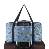 Eco Chic Blue Eco Chic Recycled Cabin Holdall Bag RSPB Birds