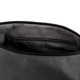 Eco Chic Eco Chic Recycled Canvas Crescent Bag - Carbon