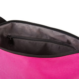 Eco Chic Eco Chic Recycled Canvas Crescent Bag - Fuchsia