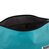 Eco Chic Eco Chic Recycled Canvas Crescent Bag - Teal