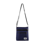Eco Chic Eco Chic Recycled Canvas Messenger Bag - Navy