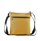 Eco Chic Eco Chic Recycled Canvas Messenger Bag - Sunflowers