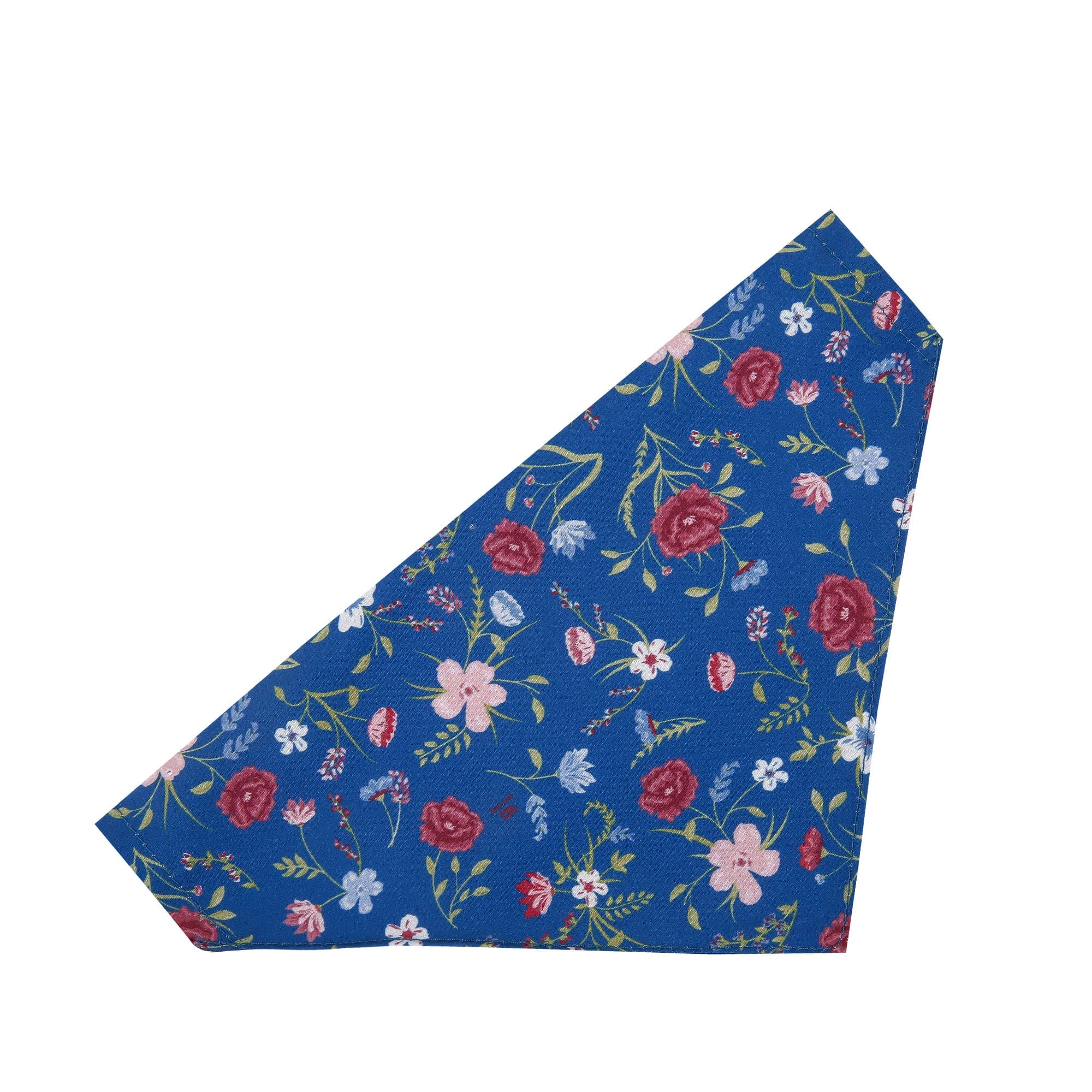 Eco Chic Eco Chic Recycled Dog Bandana - Floral Navy