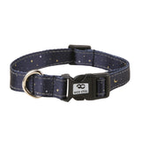 Eco Chic Small Eco Chic Recycled Dog Collar - Stars and Moons Navy