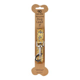 Eco Chic Eco Chic Recycled Dog Lead - Monkeys Mustard