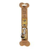 Eco Chic Eco Chic Recycled Dog Lead - Monkeys Mustard