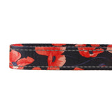 Eco Chic Eco Chic Recycled Dog Lead - Poppies Navy