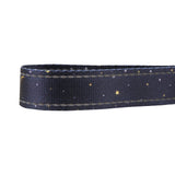 Eco Chic Eco Chic Recycled Dog Lead - Stars and Moons Navy