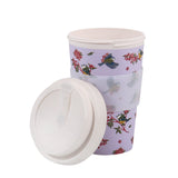 Eco Chic Eco Chic Recycled Travel Cup Blue Tits