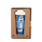 Eco Chic Eco Chic Recycled Travel Cup Dogs