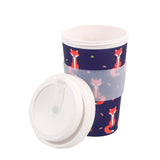 Eco Chic Eco Chic Recycled Travel Cup Foxes