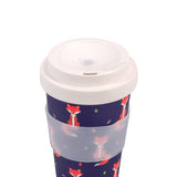 Eco Chic Eco Chic Recycled Travel Cup Foxes