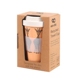 Eco Chic Eco Chic Recycled Travel Cup Giraffes