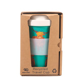 Eco Chic Eco Chic Recycled Travel Cup Highland Cow