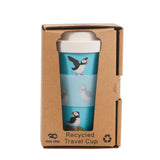 Eco Chic Eco Chic Recycled Travel Cup Multi Puffin