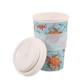 Eco Chic Eco Chic Recycled Travel Cup Sea Turtles