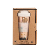 Eco Chic Eco Chic Recycled Travel Cup Sheep Realism
