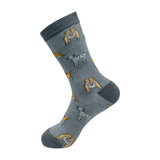 Eco Chic Grey Eco Chic Eco-Friendly Bamboo Socks Dogs