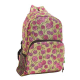 Eco Chic Eco Chic Lightweight Foldable Backpack Mackintosh Rose