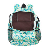 Eco Chic Beige Eco Chic Lightweight Foldable Backpack Shamrocks