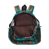 Eco Chic Teal Eco Chic Lightweight Foldable Mini Backpack Highland Cow