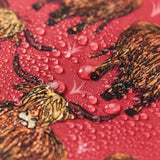 Eco Chic Eco Chic Lightweight Foldable Reusable Shopping Bag Highland Cow