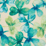 Eco Chic Teal Eco Chic Lightweight Foldable Reusable Shopping Bag Shamrocks